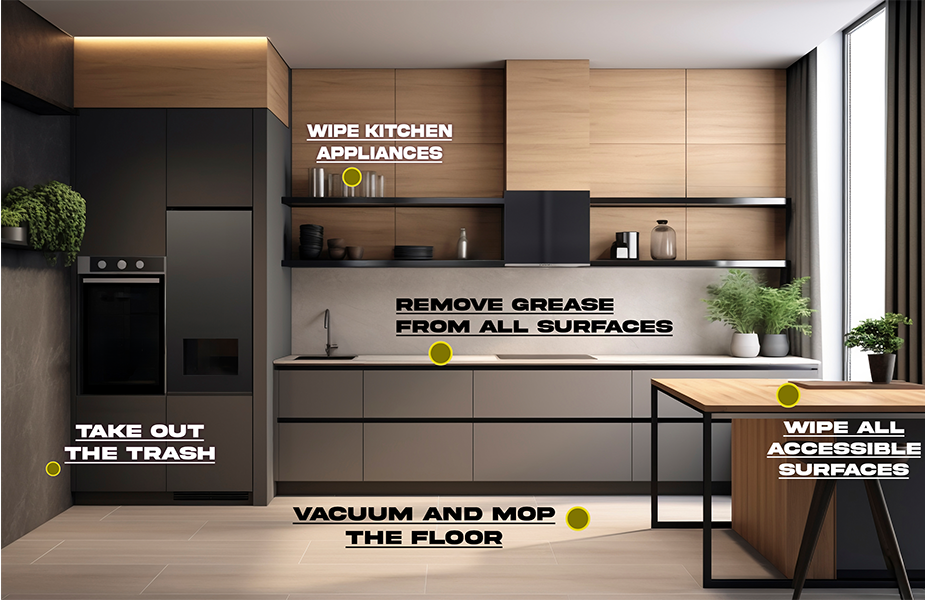 Kitchen Cleaning