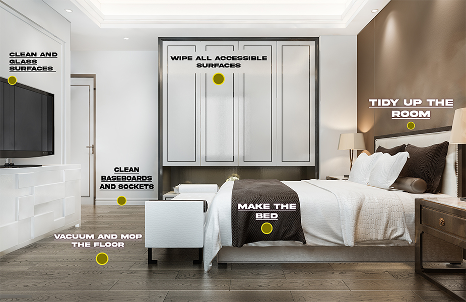 Bedroom & Living Areas